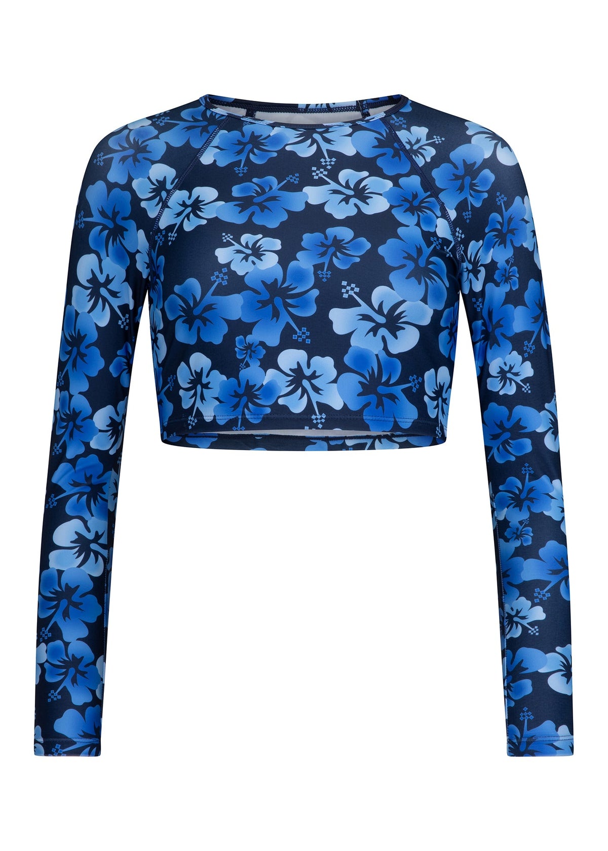 Malibu Long Sleeve Crop Top