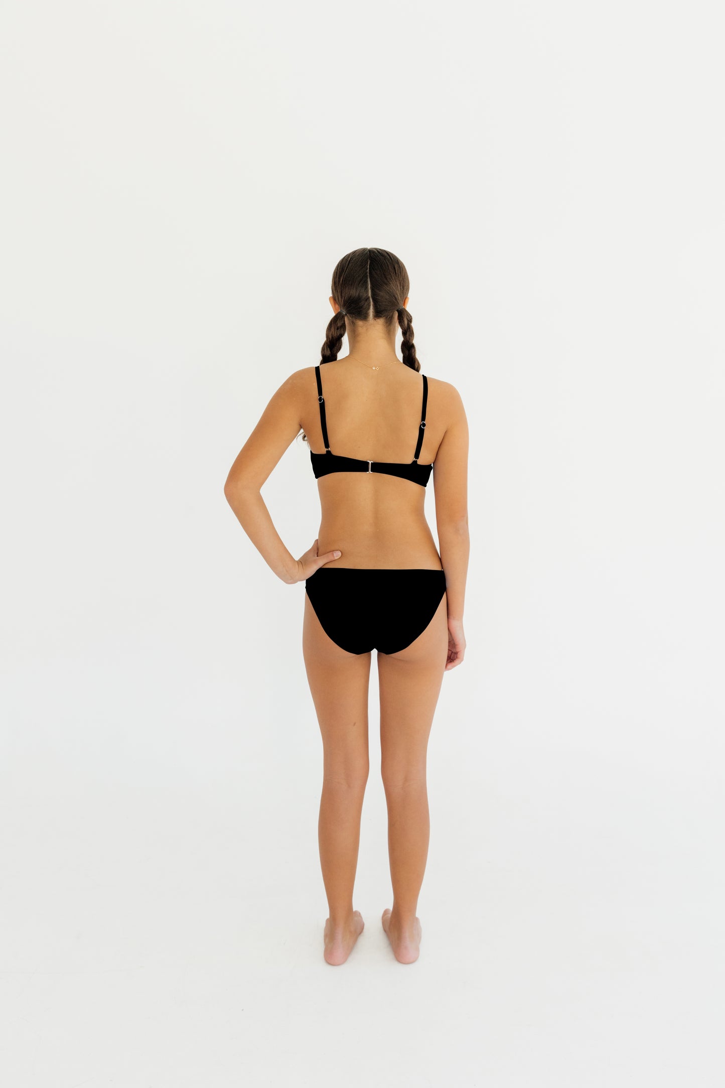 Coconut Bikini Top Black