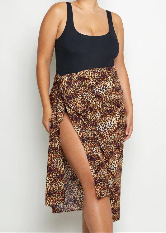 Zahara Sarong Leopard
