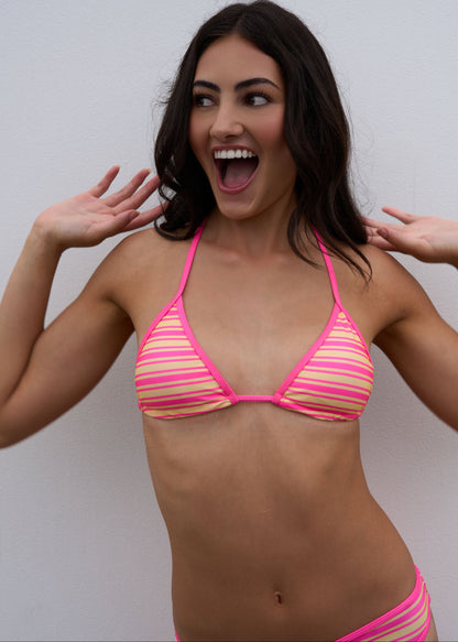 Heatwave Bikini Top Pink Lemonade