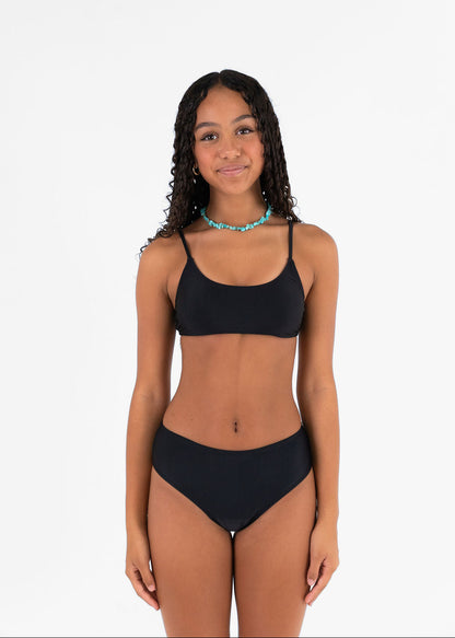 High Waist Bottom Black