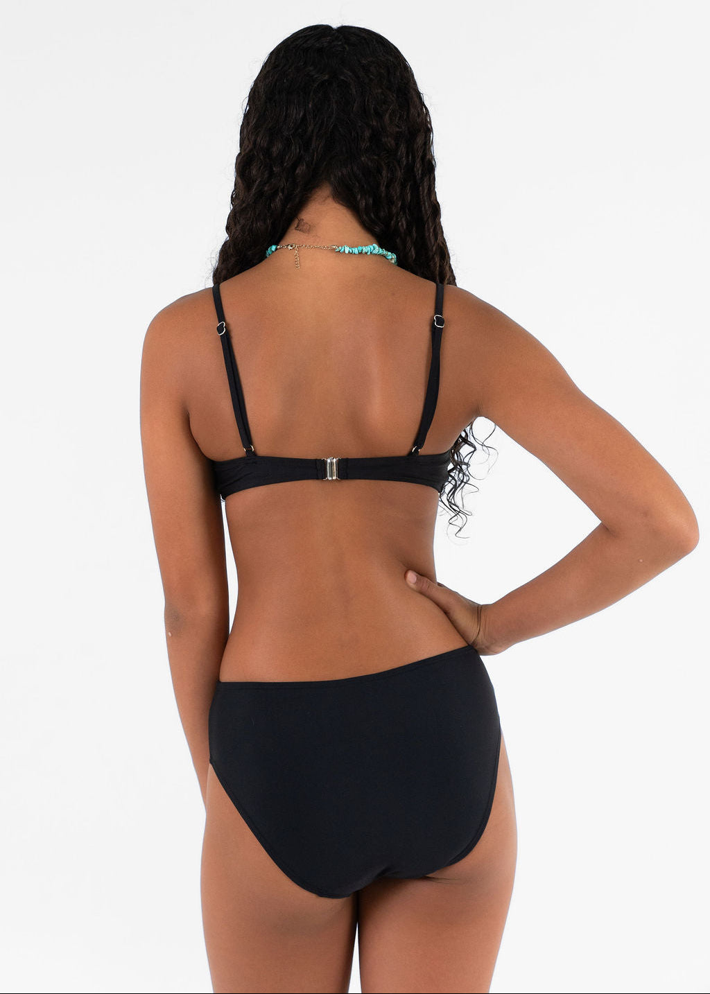 Coconut Bikini Top Black