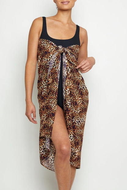 Zahara Sarong Leopard