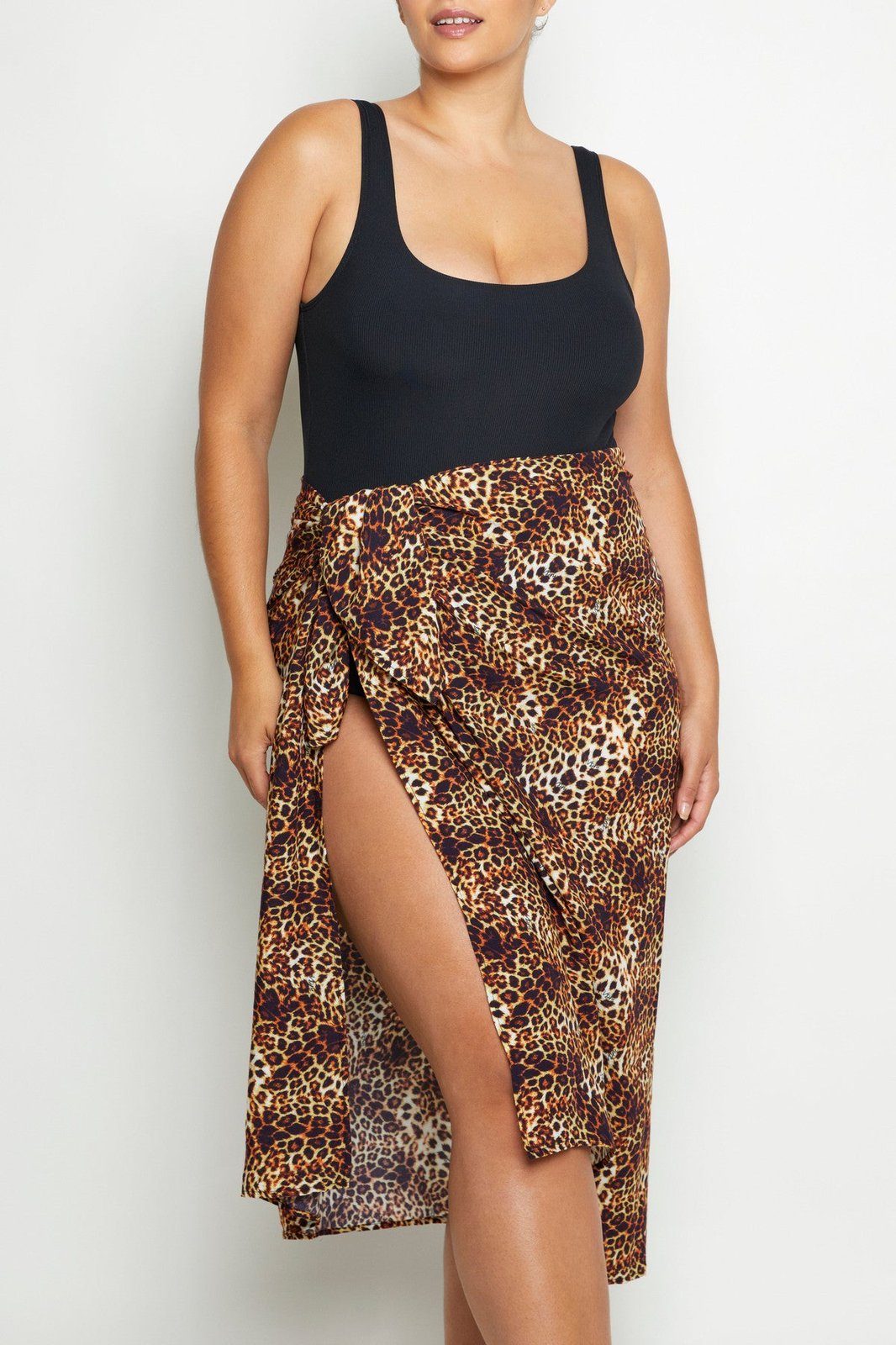 Zahara Sarong Leopard